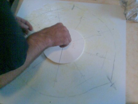 Scheibengenerator- Planung, Bemaßung, Aufbau