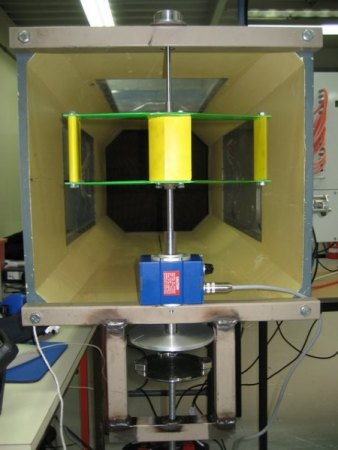 H-Rotor im Windtunnel