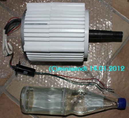 Grid Tie mit DC Eingang + 6 Dioden extern ODER GTI mit 3 Phasen AC