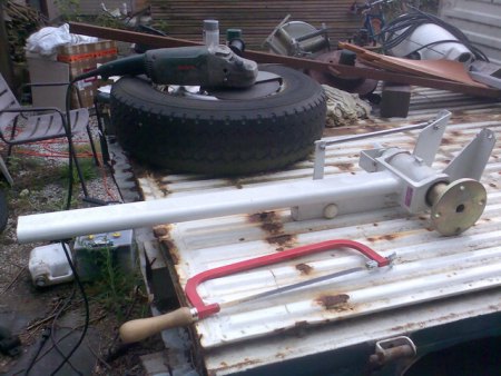 Scheibengenerator- Planung, Bemaßung, Aufbau
