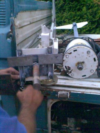 Scheibengenerator- Planung, Bemaßung, Aufbau