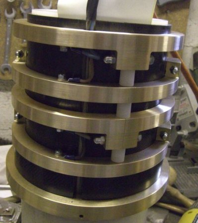 Schleifring 5-polig in geteilter Ausführung