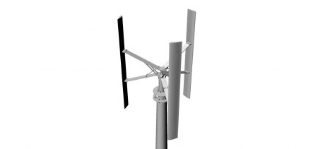 H-Rotor 3,5KW Konzept