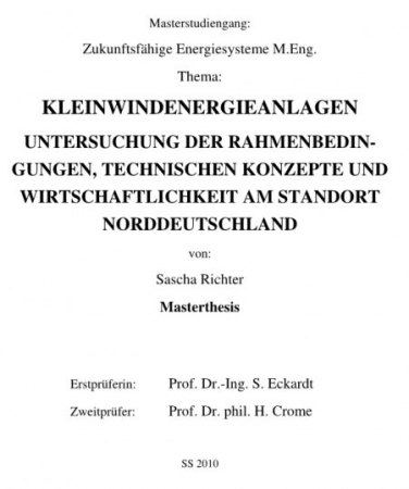 Dissertation