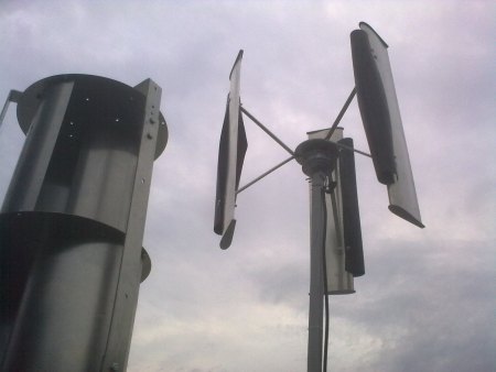 Leistungsfähigkeit diverser Vertikalachsenrotoren