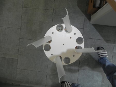 Vertikal Läufer, ein Schul-Studienprojekt