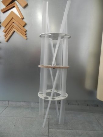 Vertikal Läufer, ein Schul-Studienprojekt