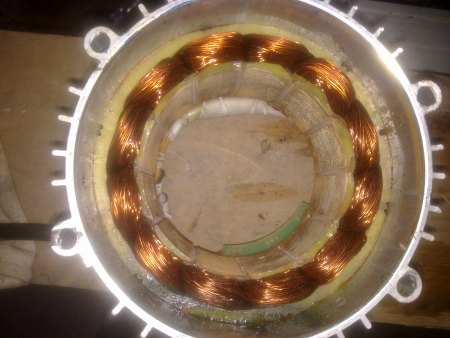 1KW 48V Permanentmagnet Generator verbessern