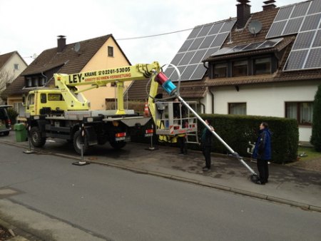 Installation Windrad