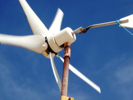 die Mühle installiert kurz vor der Stilllegung