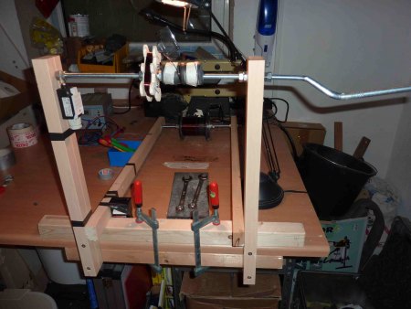 Scheibengenerator Wiederaufbau