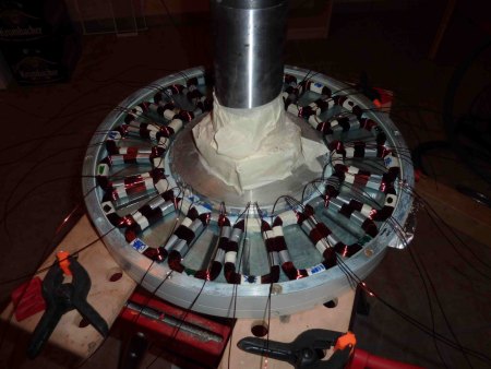 Scheibengenerator Wiederaufbau