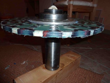 Scheibengenerator Wiederaufbau