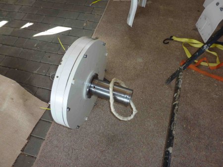 Scheibengenerator Wiederaufbau