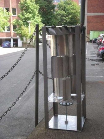 Savonius Dreistufiger Dreiflügler