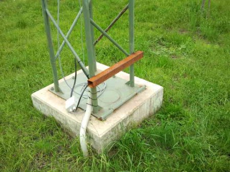Gittermast zum umklappen