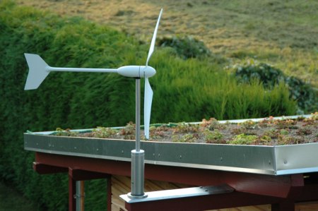 Darrieus für den Carport