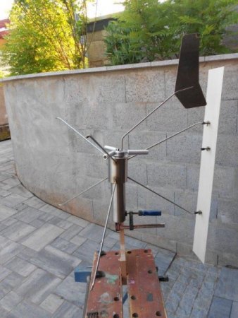 Darrieus für den Carport