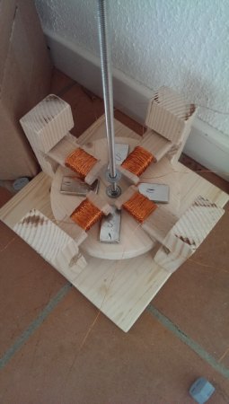 Generator Eigenbau für Schulprojekt