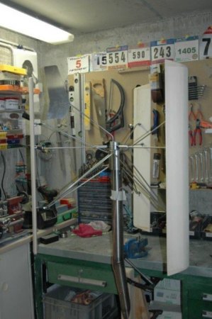 Darrieus für den Carport