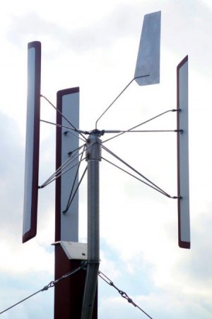 Darrieus für den Carport