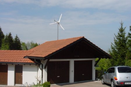 Montage auf Garage
