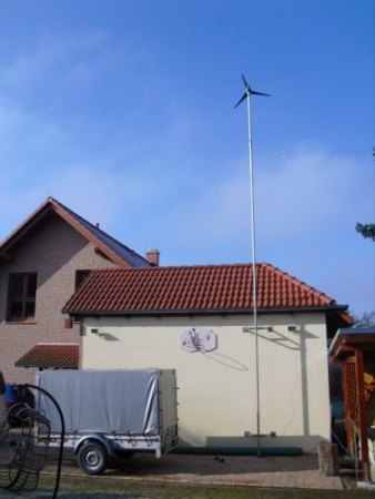 Montage auf Garage