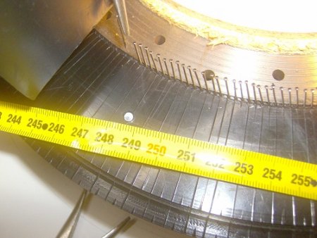 Scheibengeni mit neuer Wicklung