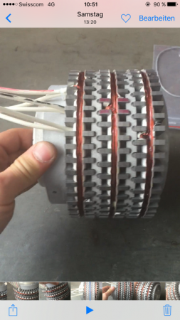 Transversalflussmotor als Transversalflussgenarator
