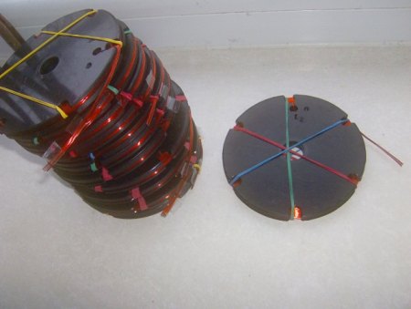 Scheibengeni mit neuer Wicklung