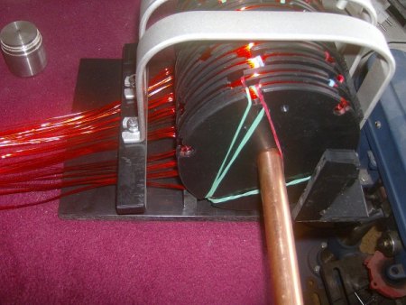 Scheibengeni mit neuer Wicklung