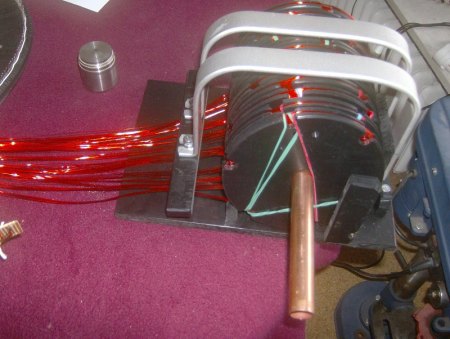 Scheibengeni mit neuer Wicklung