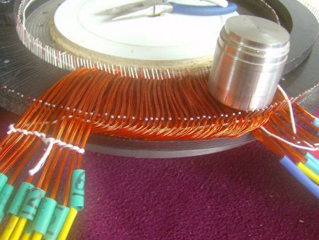 Scheibengeni mit neuer Wicklung