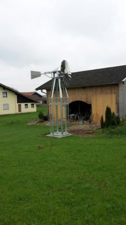 Meisterprojekt Westernwindrad