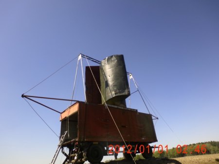 Savonius auf dem Berg,,++Anschluß -Staplerbatterie ,Paralell Netz