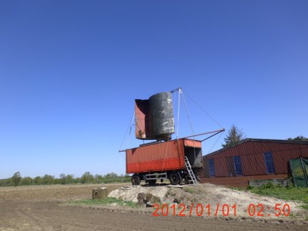 Savonius auf dem Berg,,++Anschluß -Staplerbatterie ,Paralell Netz