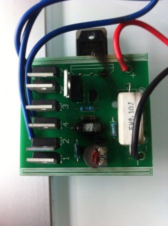 Reparatur ista breeze Laderegler 24 V 500 W