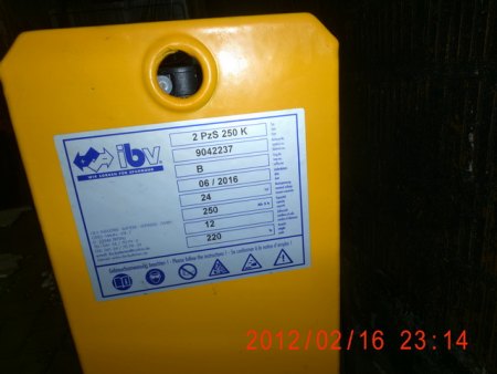 Staplerbatterie nun doch wohl eher nicht effizient !