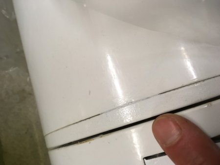 Nachbesserung Lackabplatzer