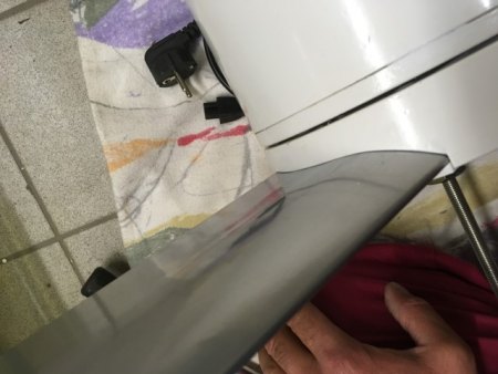 Flügel testweise montiert