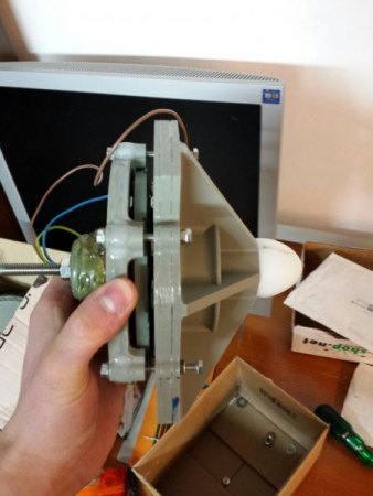 Generator von der Seite