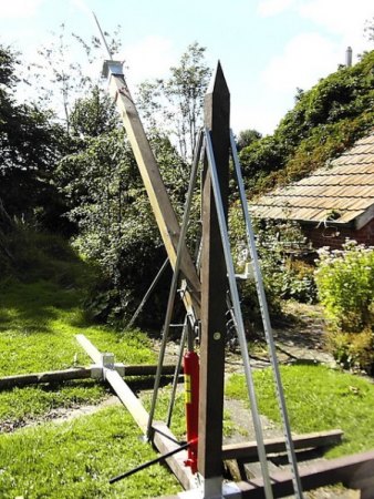 Klappmast
