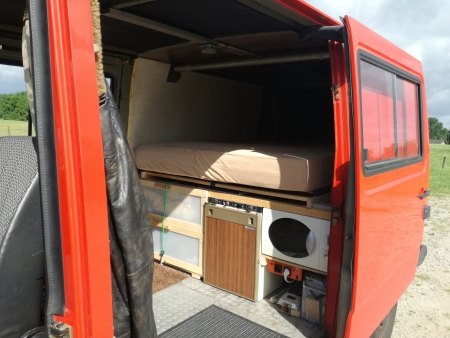 Windgenerator für mobilen Einsatz am T4