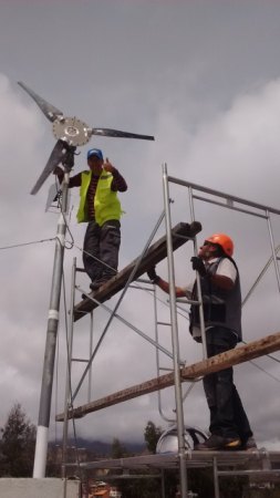 WSD 1000  in Montage auf der EMI