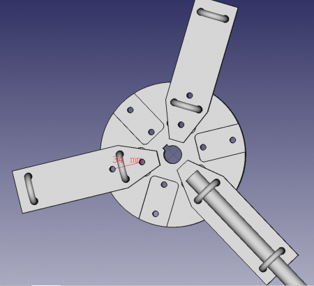 Rotorblätter aus Goe222 Profil