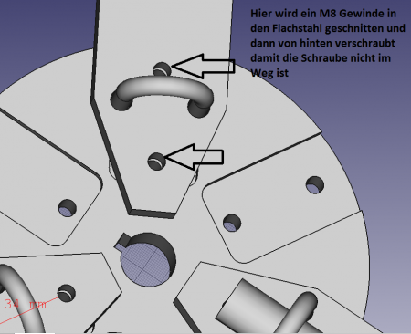 Rotorblätter aus Goe222 Profil