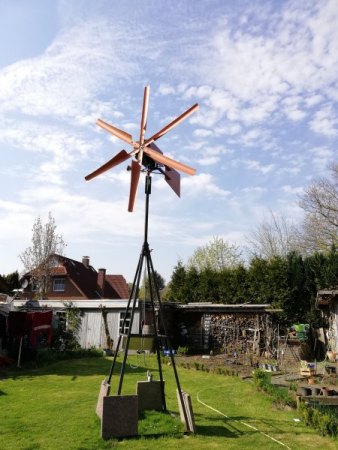 Rotorblätter aus Goe222 Profil