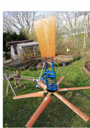 Rotorblätter aus Goe222 Profil