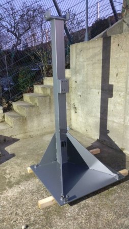 Klappmast