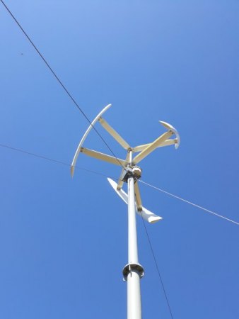 Korkenzieher-Form bei Darrieus;  warum?